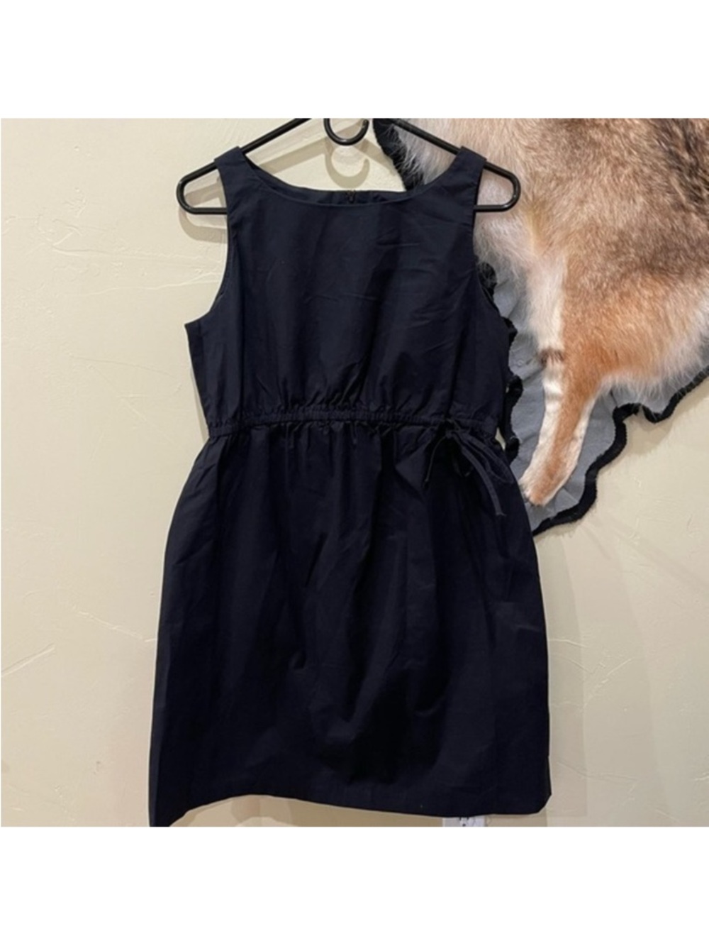 Gap black sleeveless mini dress size M